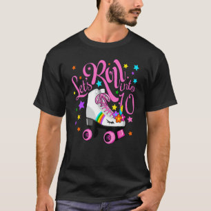 Camiseta Pasemos a los 10 años del patinaje unicornio