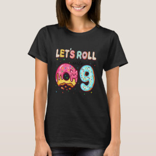 Camiseta Pasemos al noveno cumpleaños, lindo gato, muerto