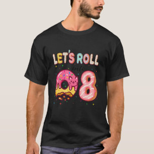 Camiseta Pasemos al octavo cumpleaños, lindo gato, muerto