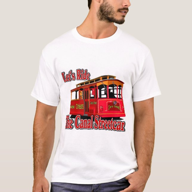 Camiseta Pasemos por el tranvía del Canal (Anverso)