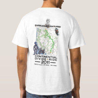 Camiseta Paseo 2011 de la divisoria continental