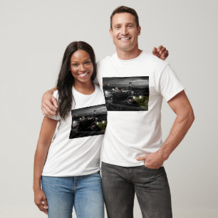 Camiseta Paseo B&W de la alegría