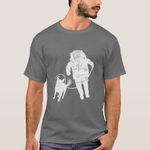 Camiseta Paseo canino del espacio