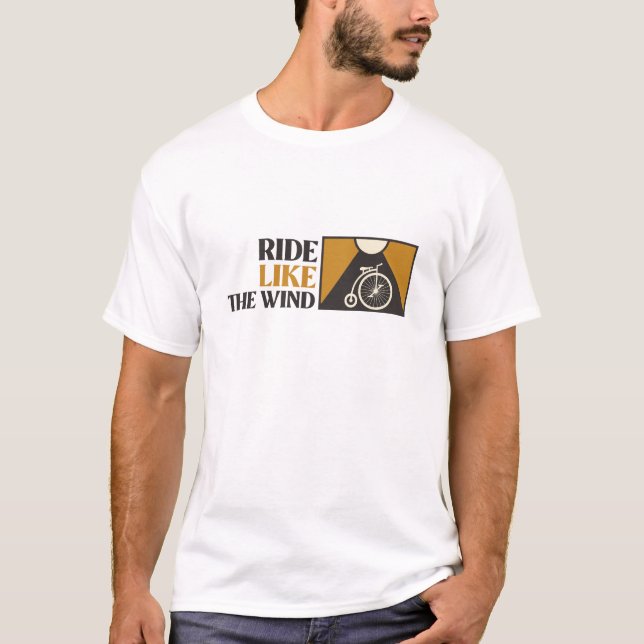 Camiseta Paseo como la pesca del viento (Anverso)