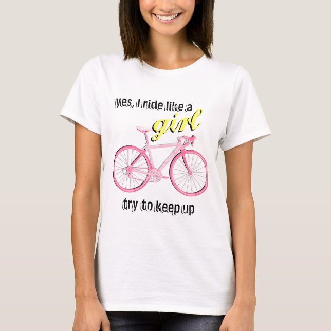 Camiseta Paseo como un chica (Anverso)