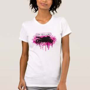Camiseta Paseo como un chica - pinte Splatz