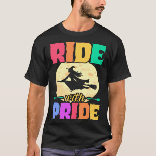 Camiseta Paseo con fiesta de Halloween del Orgullo Gay LGBT