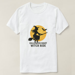 Camiseta Paseo de Brujas de Noche de Halloween