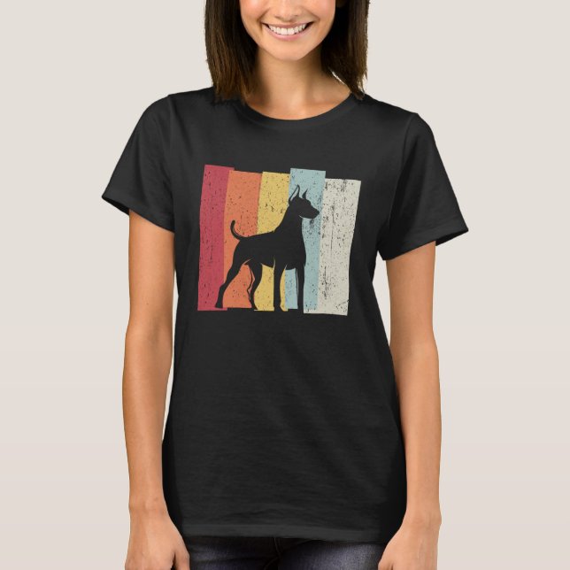 Camiseta Paseo de Doberman (Anverso)
