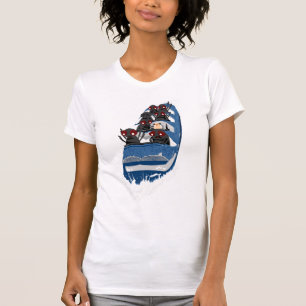 Camiseta Paseo de la mosca - mujeres