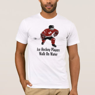 Camiseta Paseo de los jugadores del hockey sobre hielo en