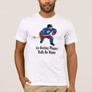 Camiseta Paseo de los jugadores del hockey sobre hielo en