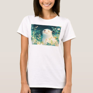 Camiseta Paseo de nutria por el dosel florido