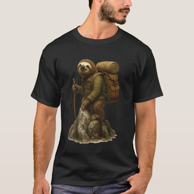 Camiseta Paseo de Perezoso (Anverso)