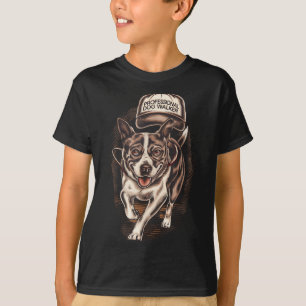 Camiseta Paseo de Perros Profesional Gorra de Paseador de P