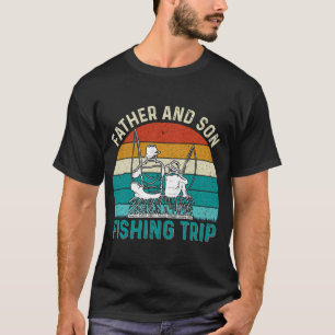 Camiseta Paseo de pesca de padre e hijo