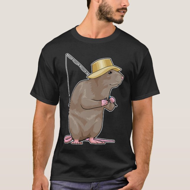 Camiseta Paseo de pesca de una zorra (Anverso)