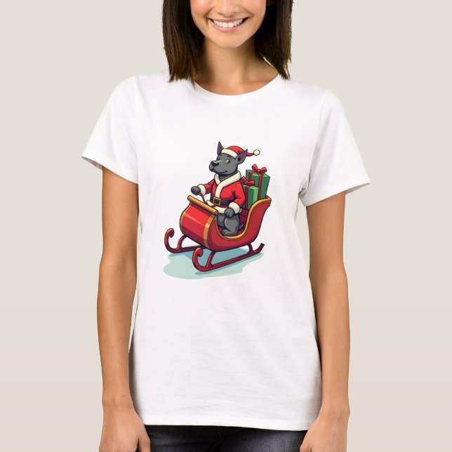 Camiseta Paseo de Santa Pitbull (Anverso)
