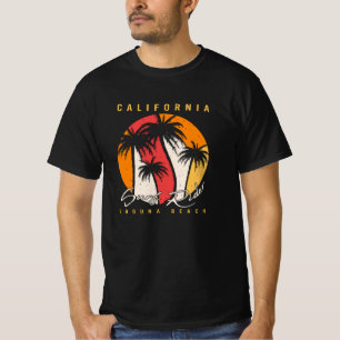 Camiseta Paseo de surf de California Laguna Beach Retro Pal