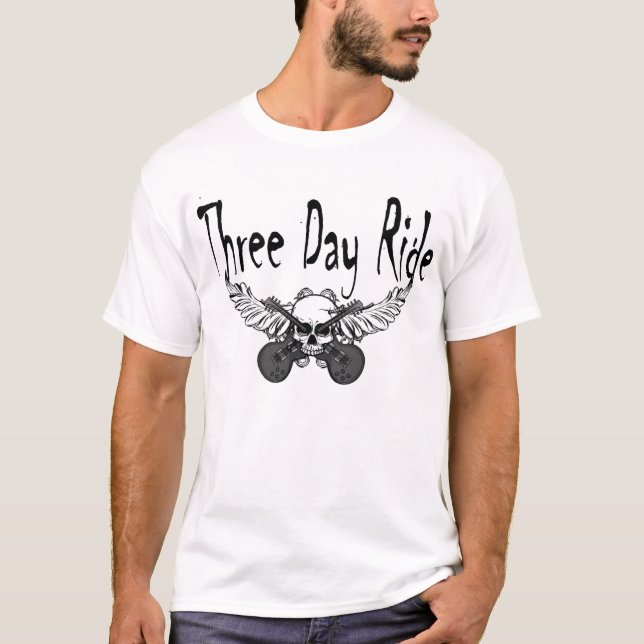 Camiseta ¡Paseo de tres días!!!!!!!! (Anverso)
