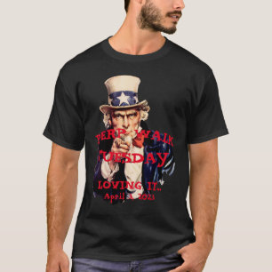 Camiseta Paseo de Trump tío Sam FW HG SL martes