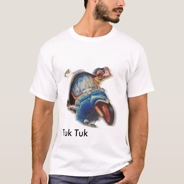 Camiseta Paseo de Tuk Tuk (Anverso)