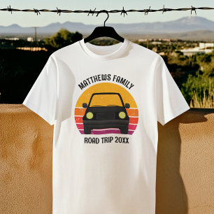 Camiseta Paseo de vacaciones de primavera al atardecer pers