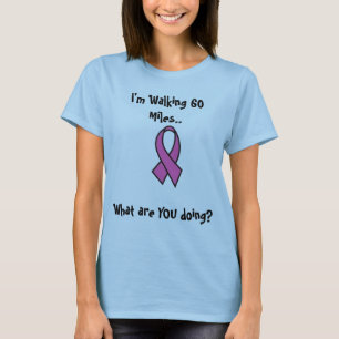 Camiseta Paseo del cáncer de pecho