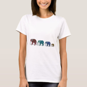 Camiseta Paseo del elefante africano
