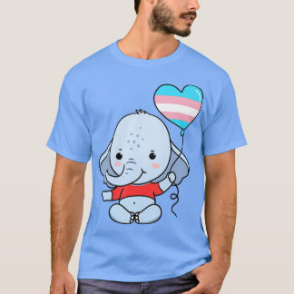 Camiseta Paseo del orgullo del globo del Elefante