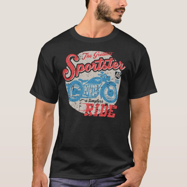 Camiseta Paseo del poder de Sportster (Anverso)