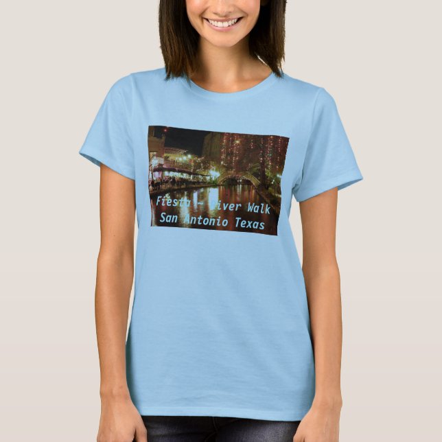 Camiseta Paseo del río del ~ de la fiesta (Anverso)