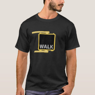 Camiseta Paseo del Rótulo del paso de peatones de Nueva