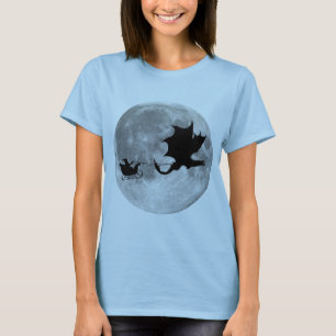 Camiseta Paseo del trineo del jinete del dragón de Papá