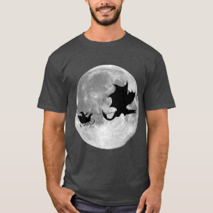 Camiseta Paseo del trineo del jinete del dragón de Papá