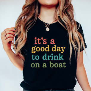 Camiseta Paseo divertido en barco, es un buen día para bebe