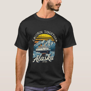 Camiseta Paseo en auto clásico juntos Alaska 2025 Amigo Fam