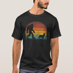 Camiseta Paseo en bicicleta Bulldog francés Sasquatch Perro