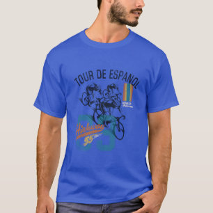 Camiseta Paseo en bicicleta de deporte retro Tour De Españo