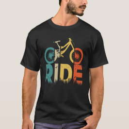 Camiseta Paseo en bicicleta vintage bicicleta amante del ci