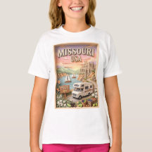 Paseo en carretera por el lago Missouri Ozarks Cas