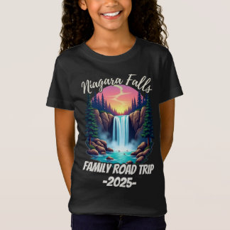 Camiseta Paseo en familia a las cataratas del Niágara para