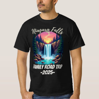 Camiseta Paseo en familia por las cataratas del Niágara par