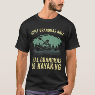 Camiseta Paseo en kayak genial para abuela Mamá kayakista N