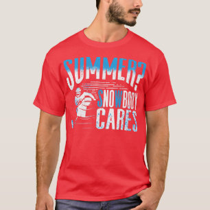 Camiseta Paseo en moto de nieve, paro de carros de Snowbody