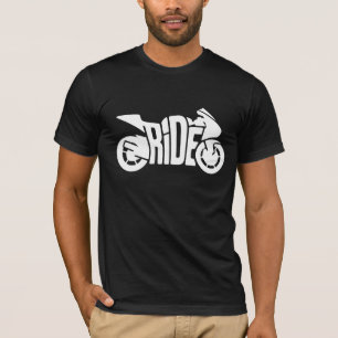 Camiseta Paseo en Moto Deportiva