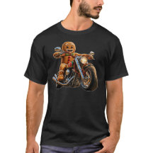 Paseo en Motocicleta de Gingerbread Navidad Motoci