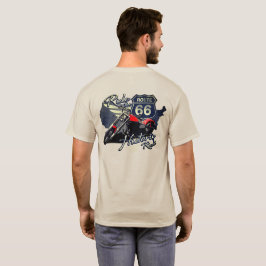 Camiseta Paseo en Motocicleta por la Ruta Histórica 66 Cami