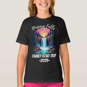 Camiseta Paseo en Niagara Falls Vacaciones Familiares Viaje