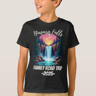 Camiseta Paseo en Niagara Falls Vacaciones Familiares Viaje